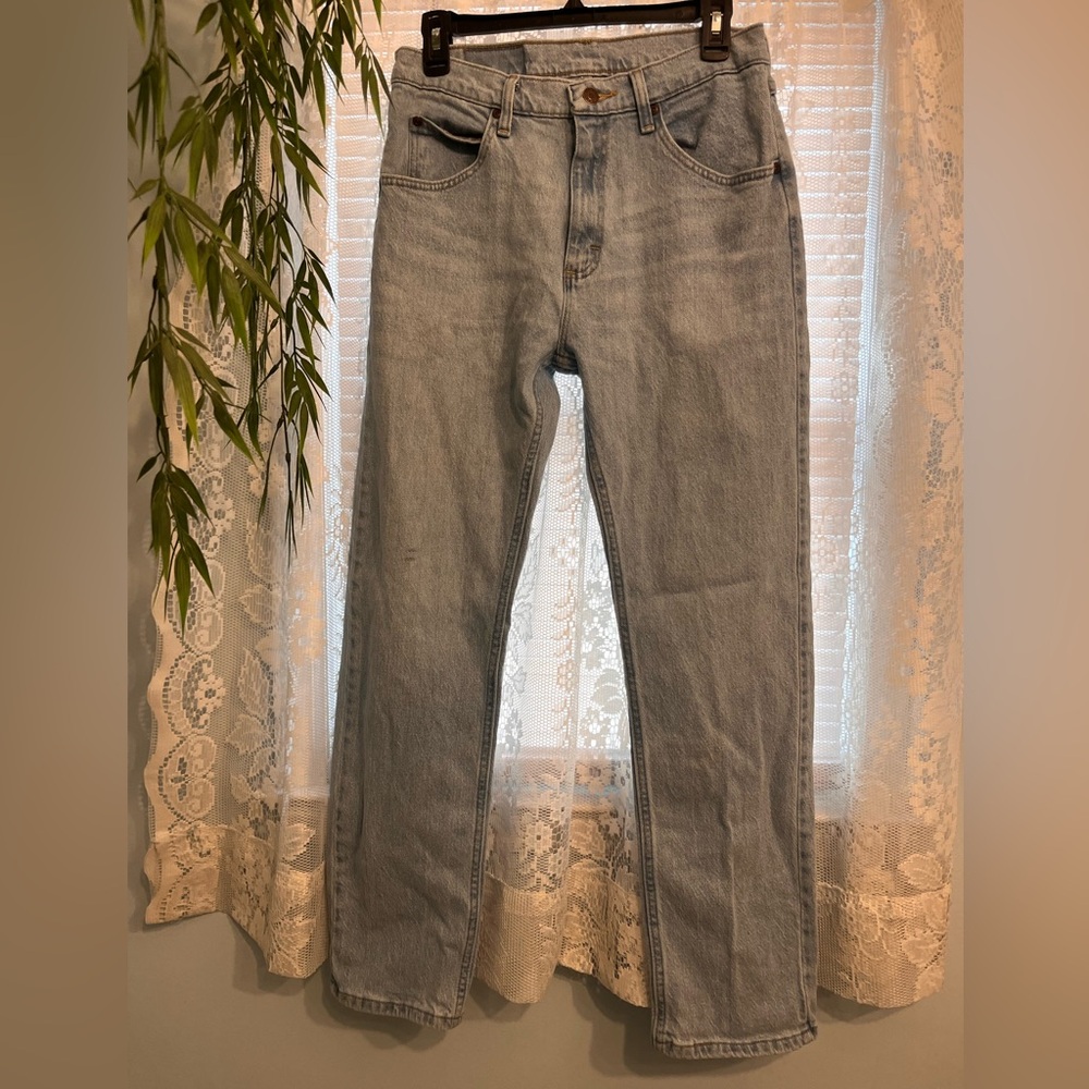 MENS WRANGLER light washed jeans